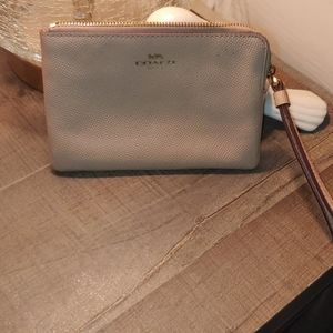 Coach mini wristlet
